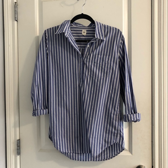 GAP Tops - GAP striped dress shirt